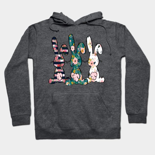 Easter Bunny Hoodie by Pretty Phoxie LLC